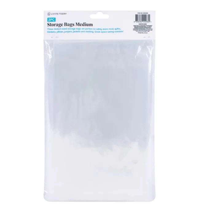 Living Today 2 Pack Vacuum Compression Storage Bags Medium