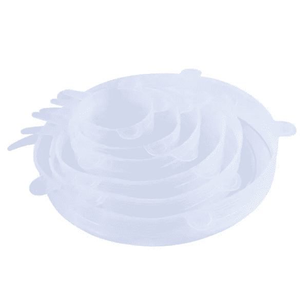 Cook Easy 6pc Silicone Lid Set 6/9/11/13.5/15.5/19cm