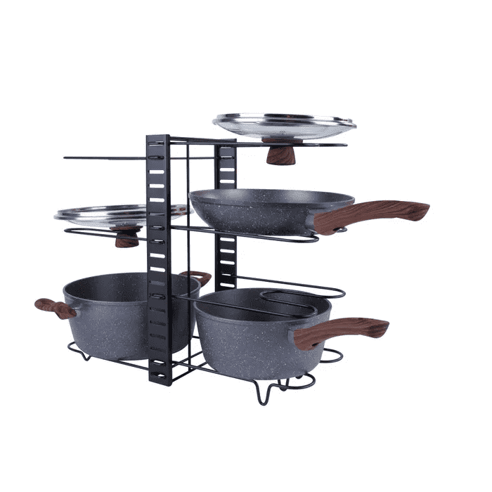 Livingtoday Double Sided 4 Levels Kitchen Organizer