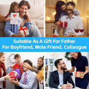 175ml Stainless Steel Hip Flask w Funny Quotes-Green