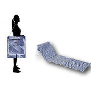 Lazy Dayz Fold Up Beach Lounger - Makena