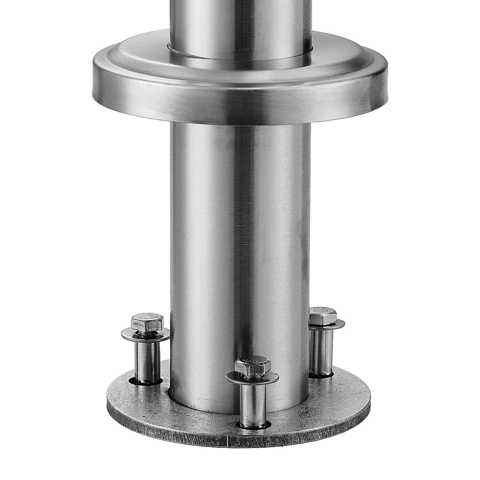 47.2in Handrails for Outdoor Steps 3 Crossbars Staircase for Porch Deck