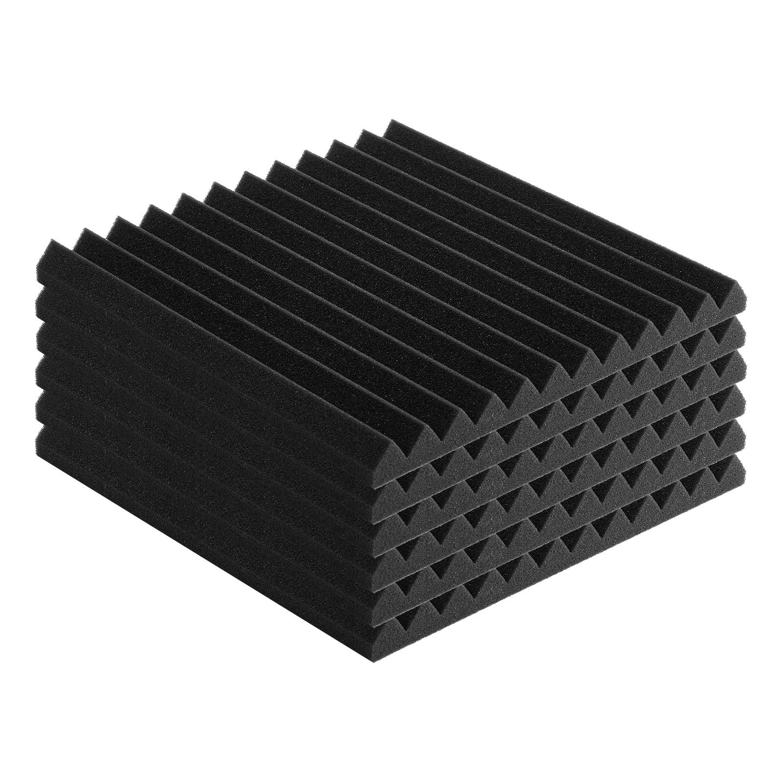 VEVOR Acoustic Foam Panels 52 Pack 12 x 12 x 1 in for Studio Wall and Ceiling