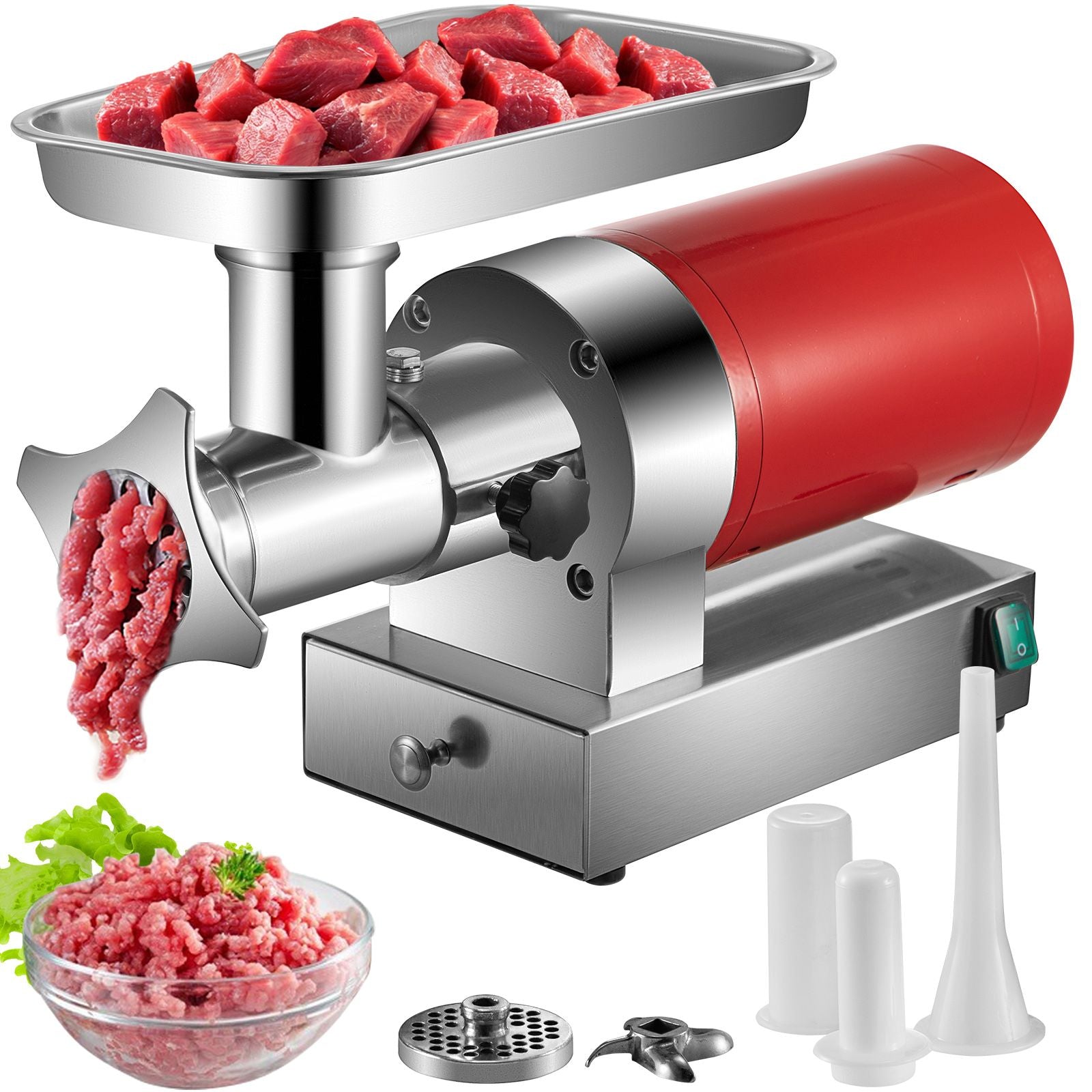 Electric Meat Grinder Machine Electric Meat Mincer 661 Lbs/Hour 1100W Bedworld