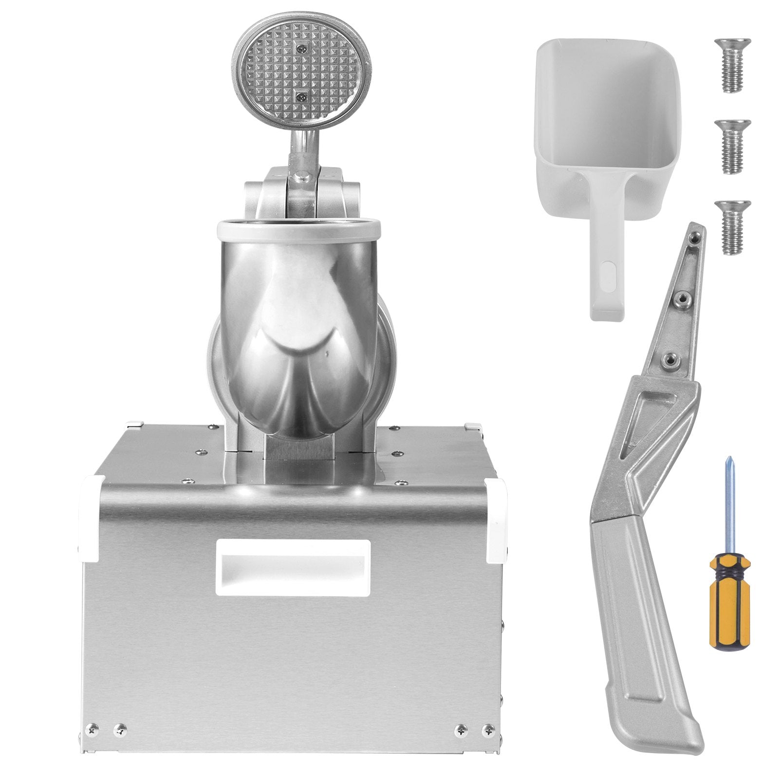 VEVOR Commercial Ice Shaver Crusher, 661lbs Per Hour Electric Snow Cone Maker, 350W Shaved Ice Machine with Dual Blades for Parties Events Snack Bar, Home and Commercial Use