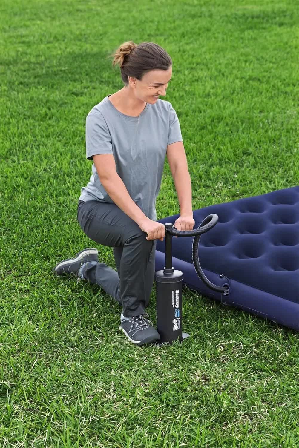 Bestway Air Hammer 2800 Manual Air Pump for Airbed, Swimming Pool, Toys, Kayaks