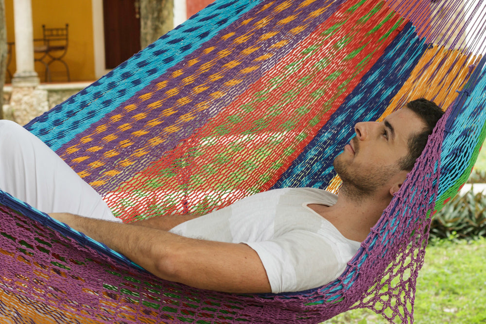 Outdoor undercover cotton Mayan Legacy hammock