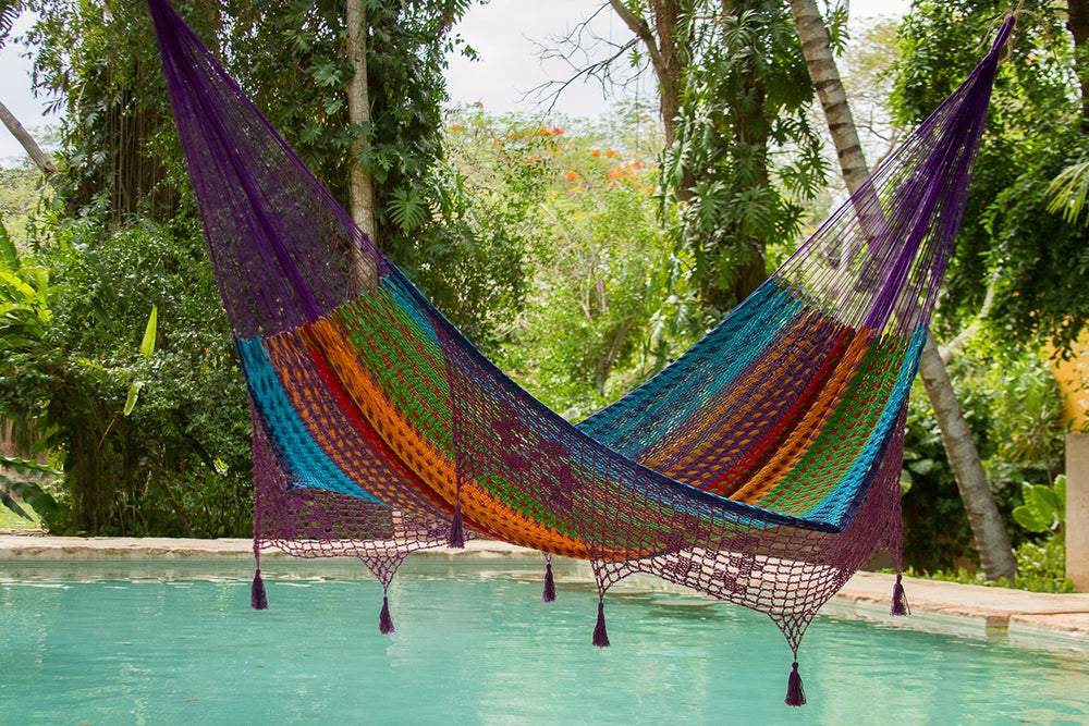Outdoor undercover cotton Mayan Legacy hammock