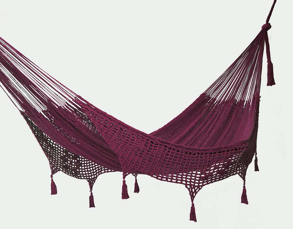Outdoor undercover cotton Mayan Legacy hammock