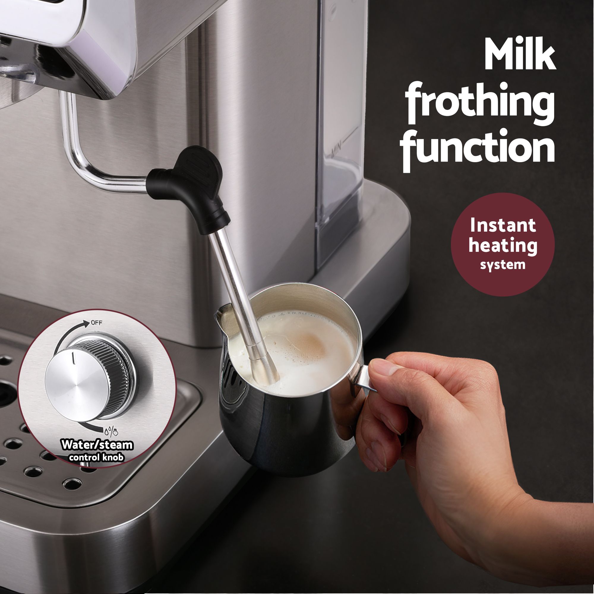 Devanti Cordless Wet Dry Vacuum Mop plus Coffee Maker Machine Espresso Bedworld