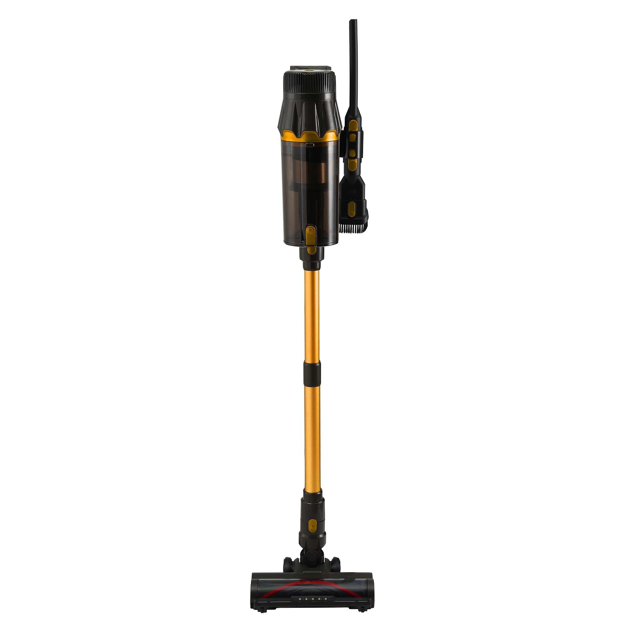 DEVANTI 30000Pa Cordless Stick Vacuum Cleaner 4-in-1 Handheld Vac, Gold Bedworld