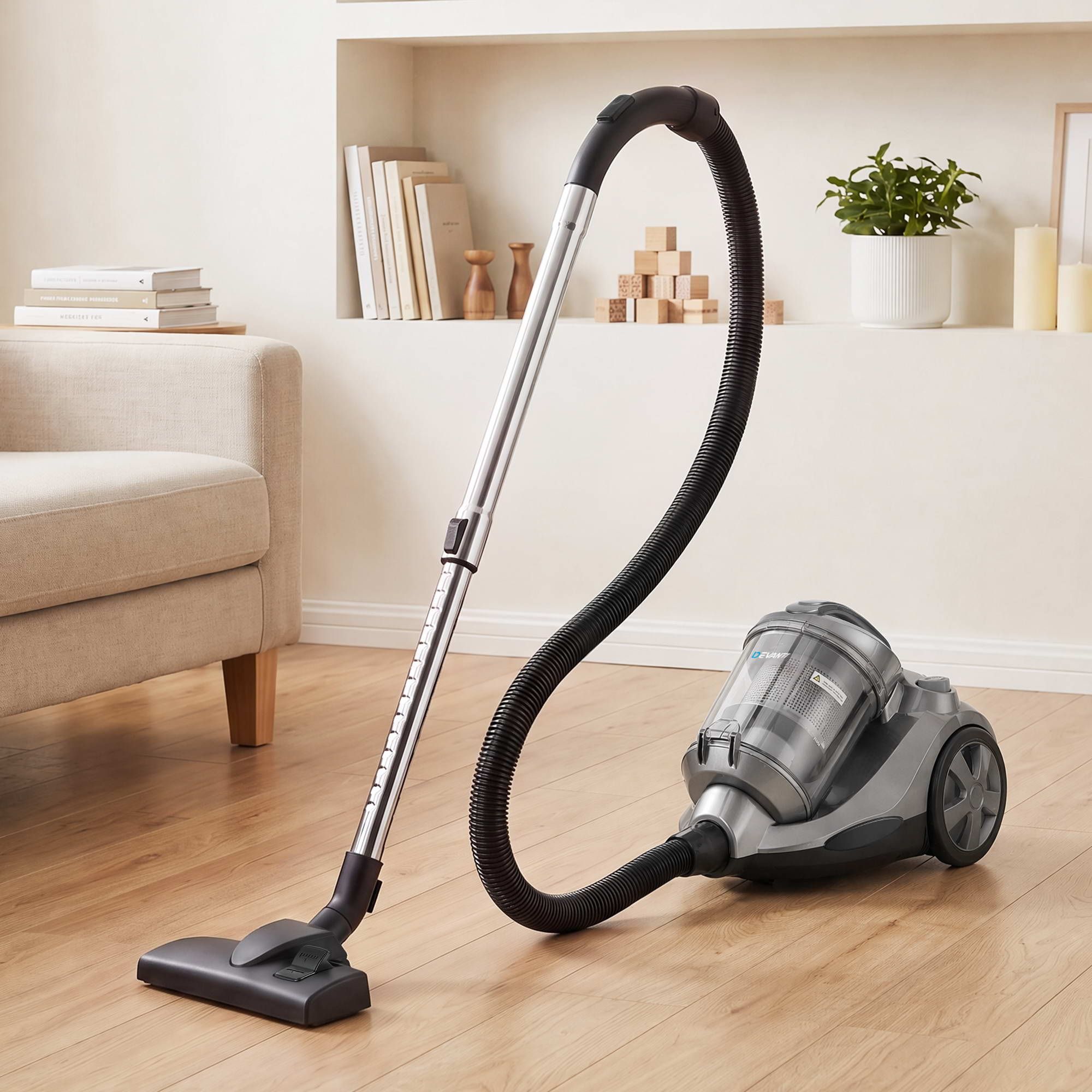Devanti Vacuum Cleaner Bagless Canister 2000W 25kPa Powerful Suction 4L Bedworld
