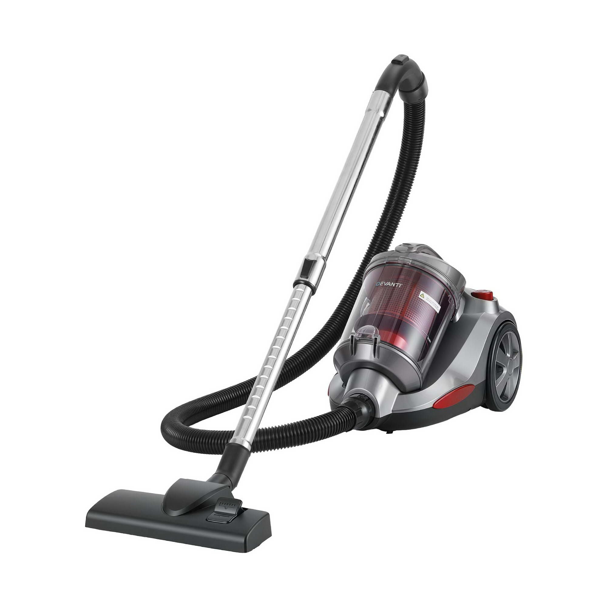 Devanti Vacuum Cleaner Bagless Canister 2000W 25kPa Powerful Suction 4L Bedworld