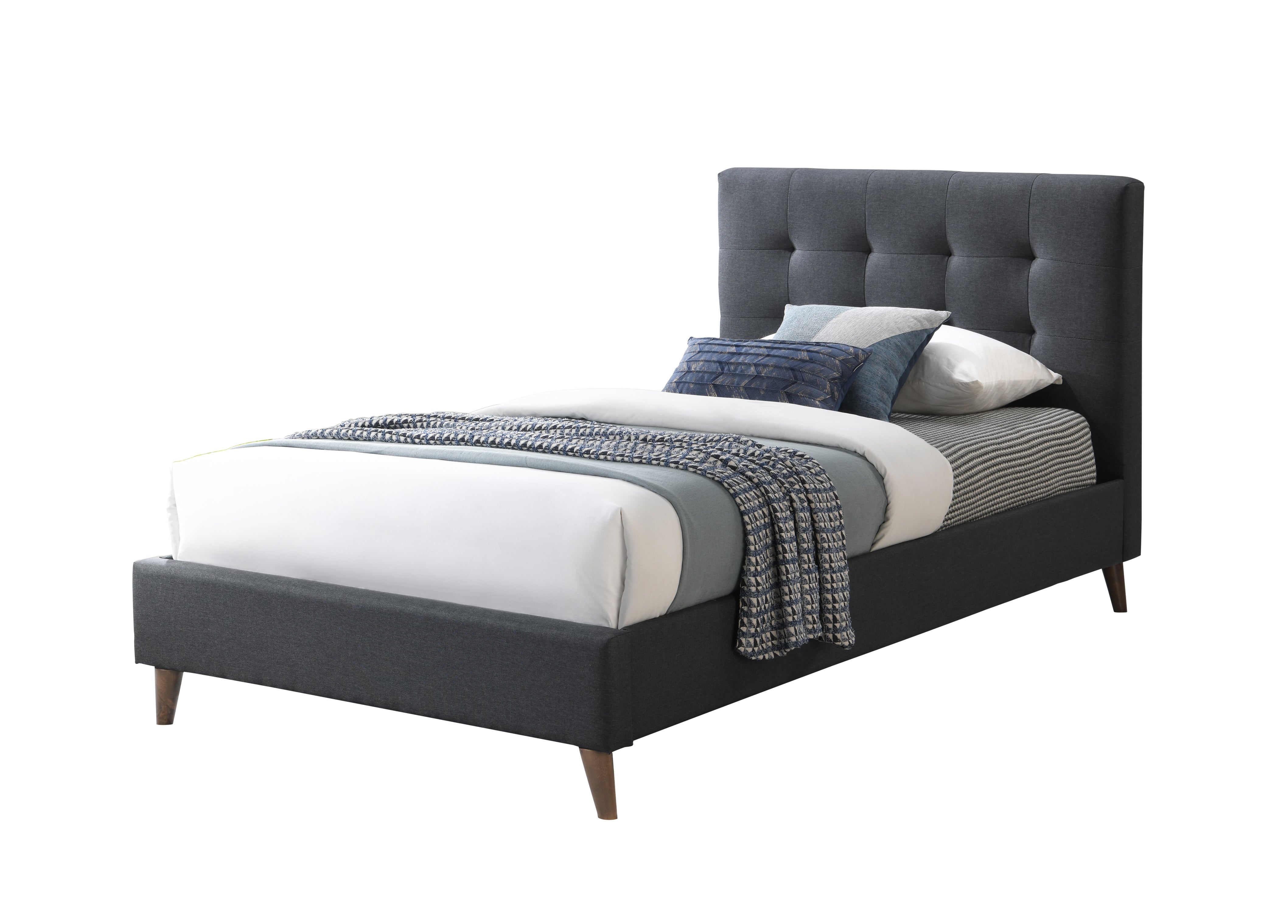 Yulara Fabric Upholstered Bed Frame