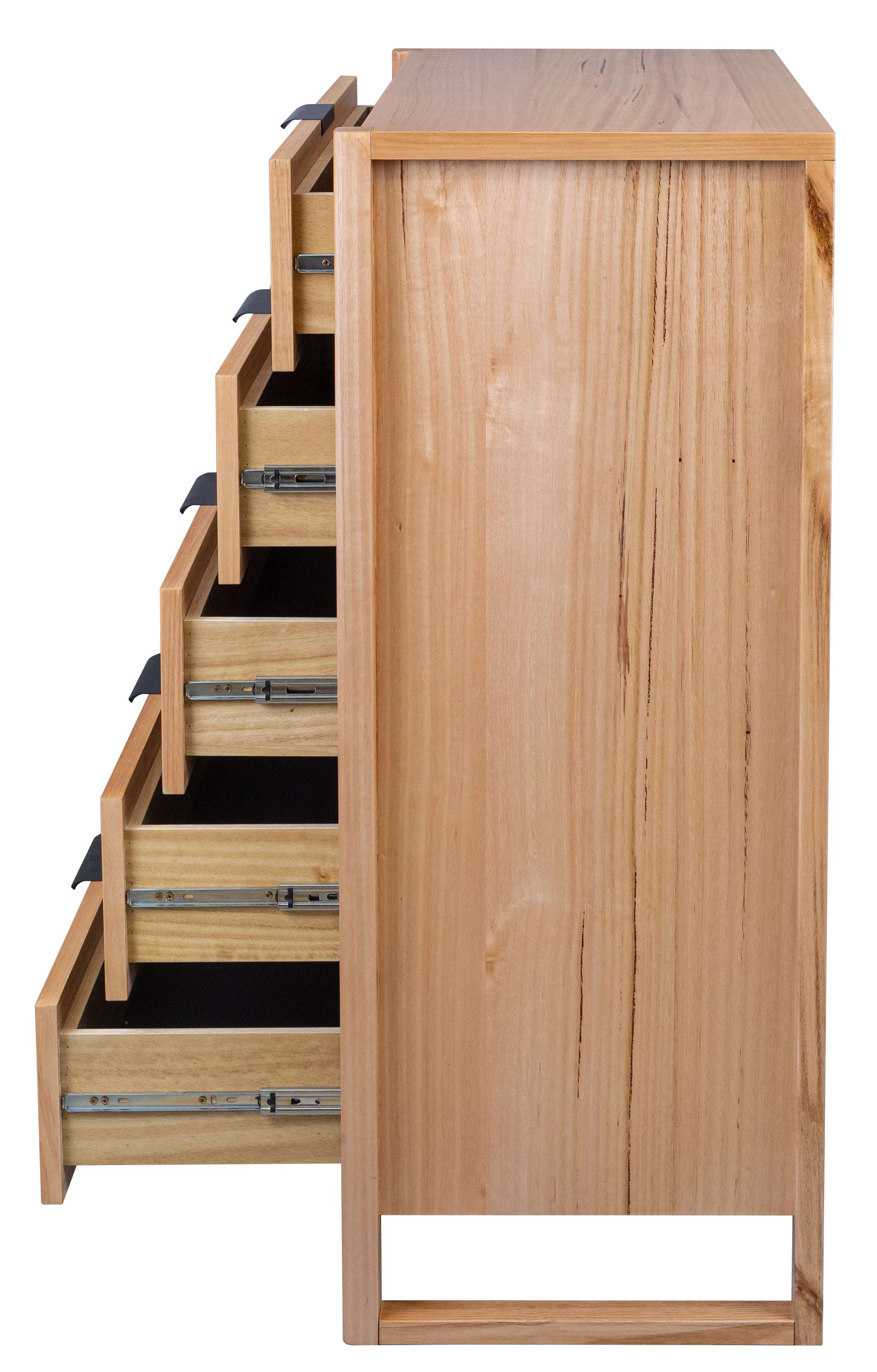 matching cupboard with drawers for Perisher Natural Messmate Timber Bed Frame