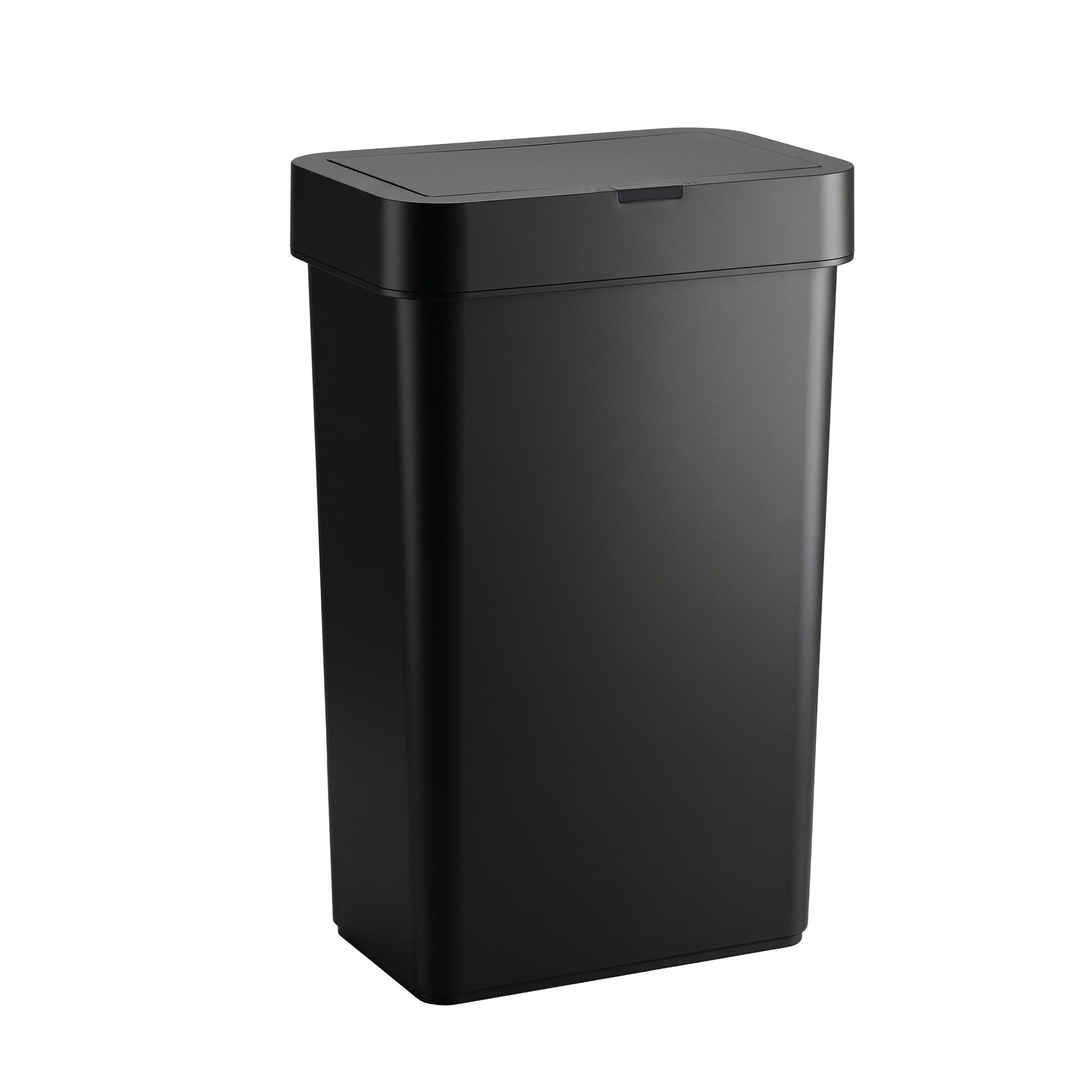 Artiss Rubbish Bin 50L Sensor Kitchen Automatic Motion Plastic Touchless Black Bedworld