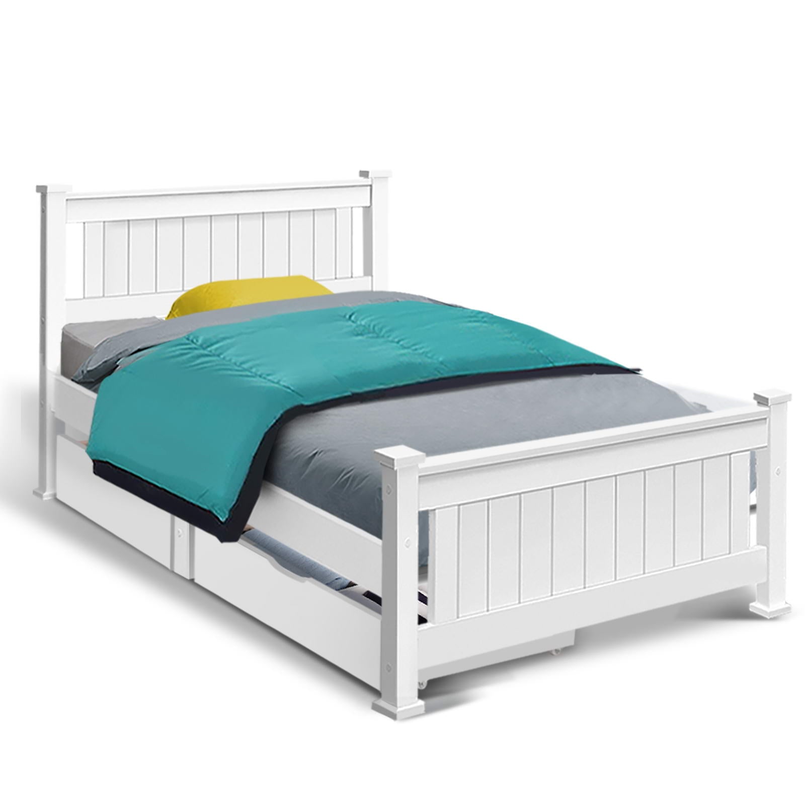 Artiss Bed Frame Single Size Wooden