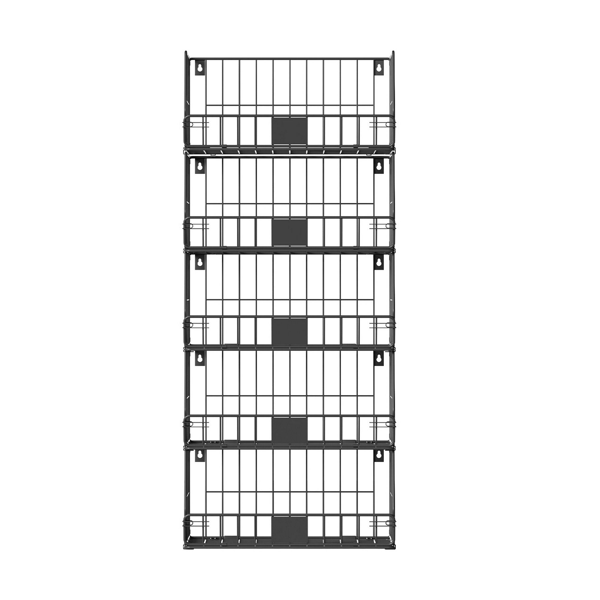 Artiss 5 Tier Stackable Closet Organizers and Storage Closet Hanging Storage Organizer Shelves Bedworld