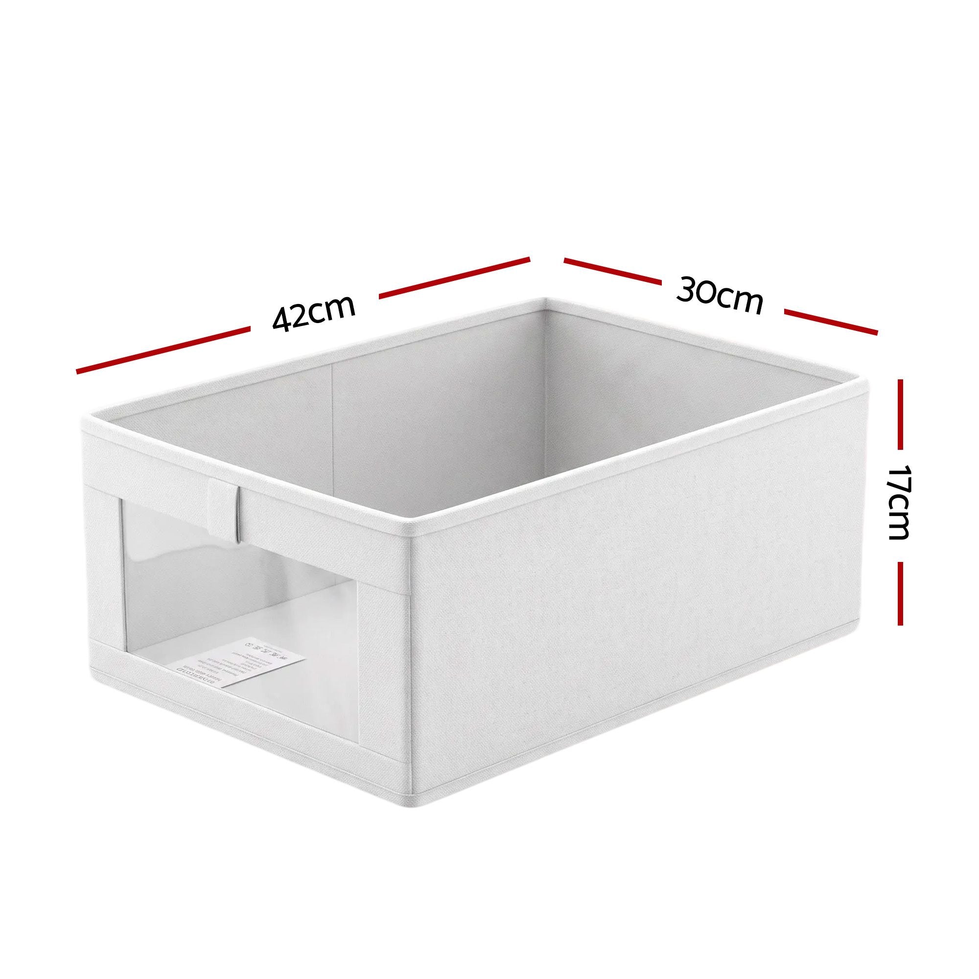Artiss 6 Pack Linen Closet Organizers and Storage Foldable Clothing Bins Bedworld