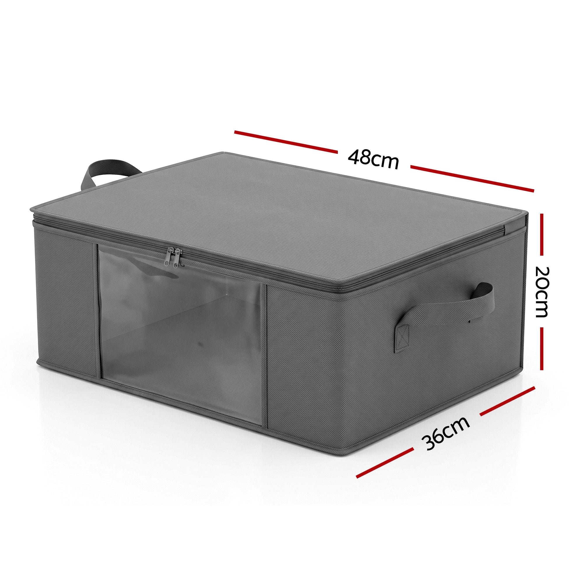 Artiss 6 Packs Clothes Storage Bags 35L Foldable Closet Organizer Storage Bins Bedworld