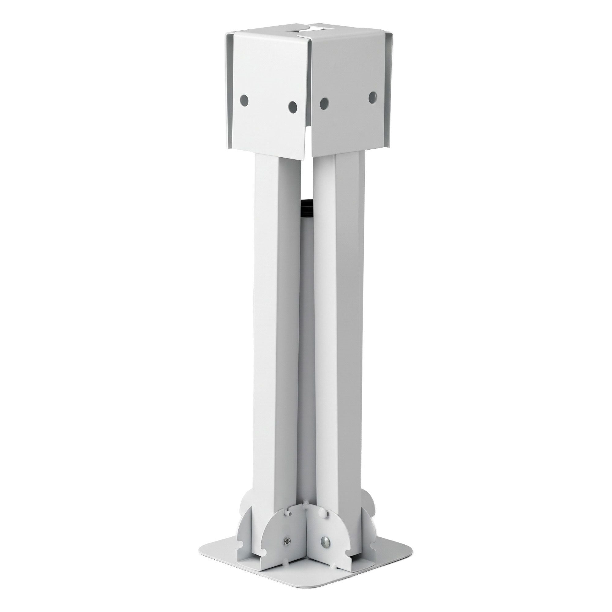 Instahut Outdoor Umbrellas Base Steel Umbrella Holder 25 to 35mm White Bedworld