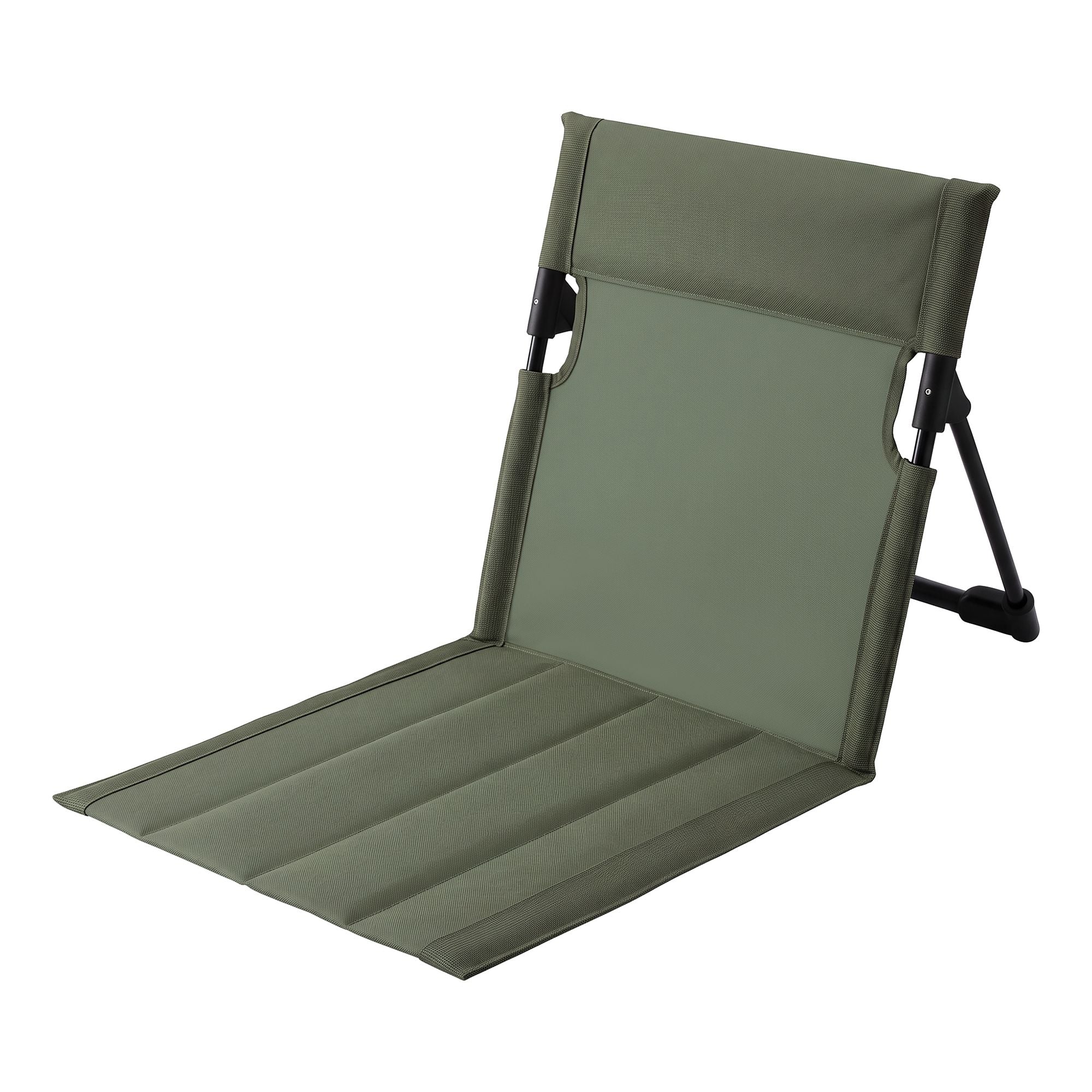 Weisshorn Foldable Camping Chair Oxford Aluminum Alloy Backrest 70kg Green Bedworld