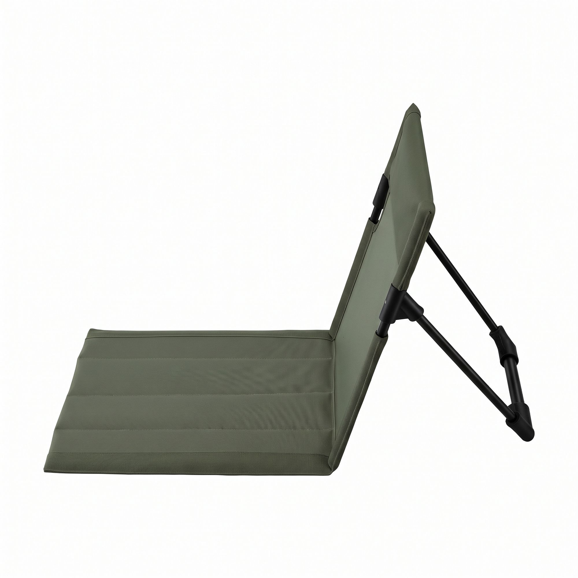 Weisshorn Foldable Camping Chair Oxford Aluminum Alloy Backrest 70kg Green Bedworld