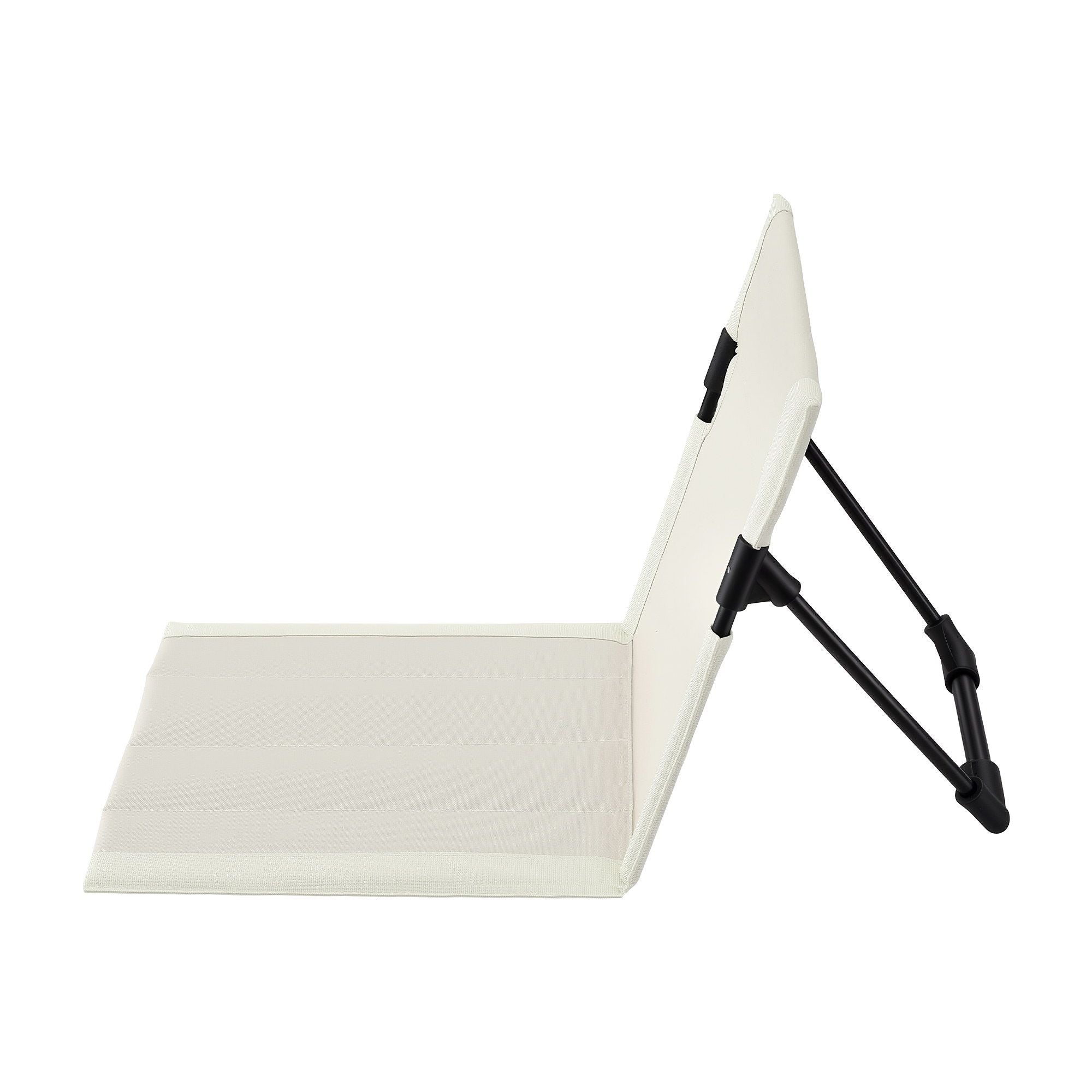 Weisshorn Foldable Camping Chair Oxford Aluminum Alloy Backrest 70kg Beige Bedworld