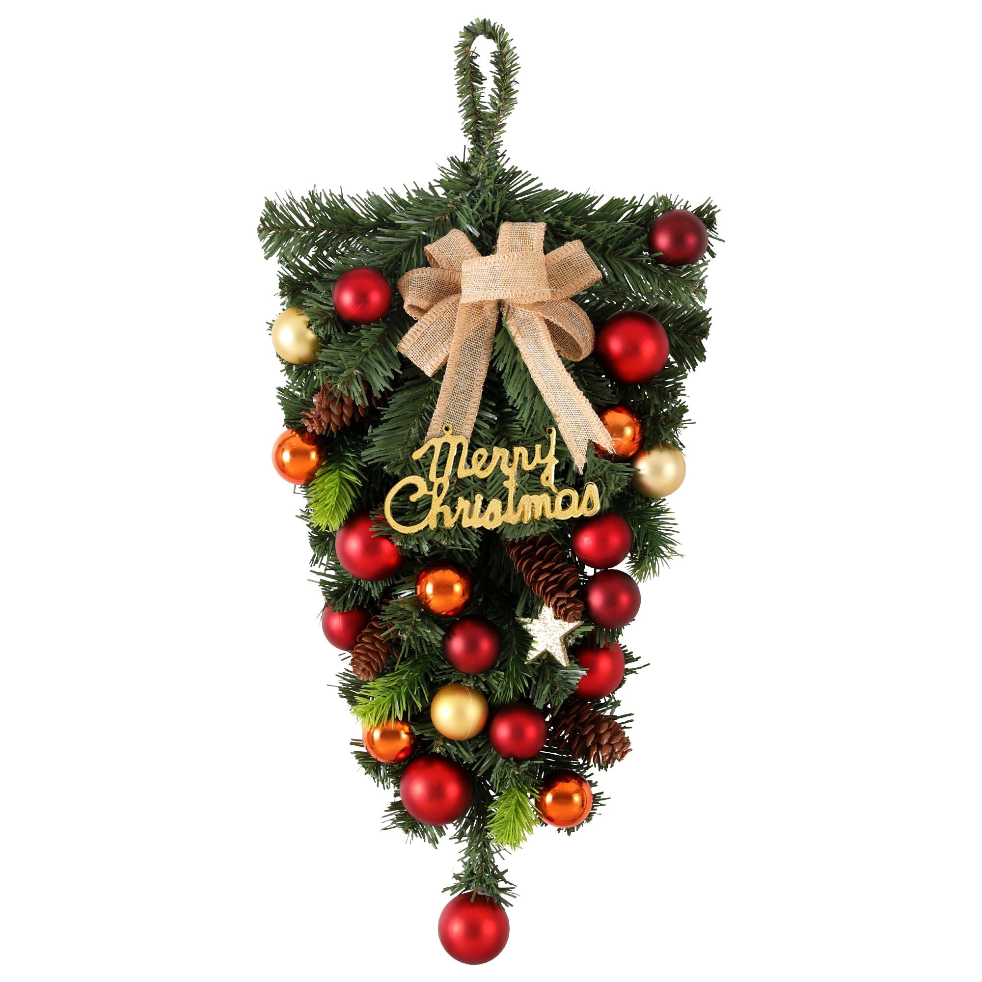 Jingle Jollys Hanging Christmas Garland 50CM Ornaments Party Decorations Bedworld