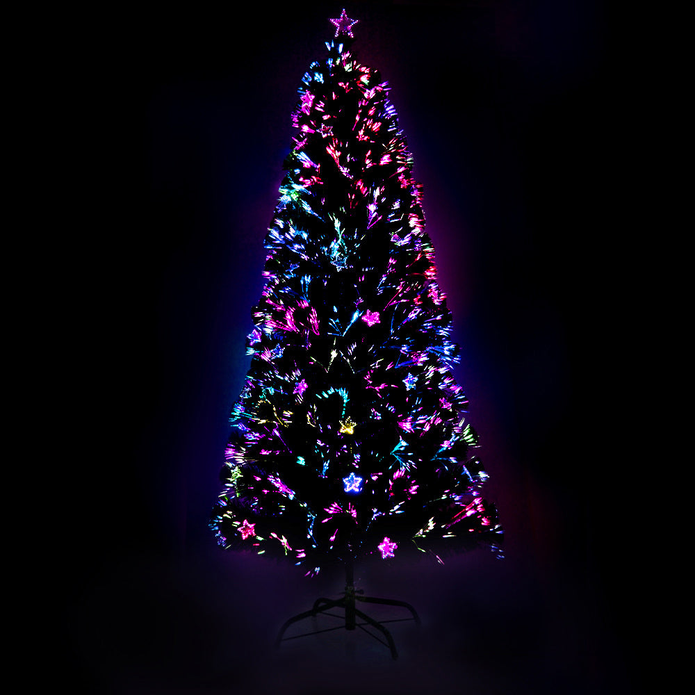 1m Christmas Tree Optic Fibre LED Xmas tree Multi Colour