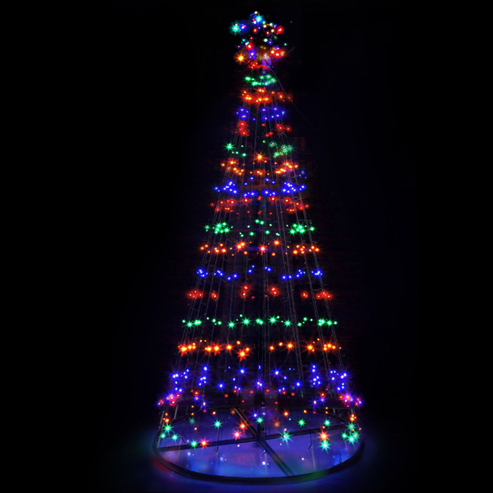 1M 264 LED Xmas Tree Decor Multi Colour