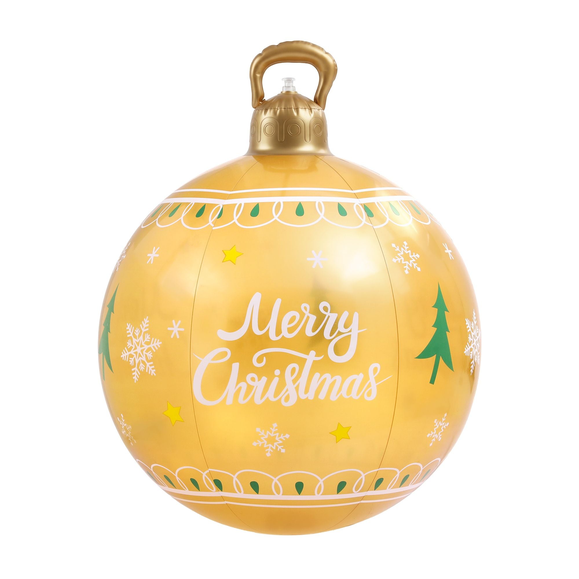 Jingle Jollys Christmas Inflatable Ball 60cm Led Illuminated Xmas Decoration Bedworld