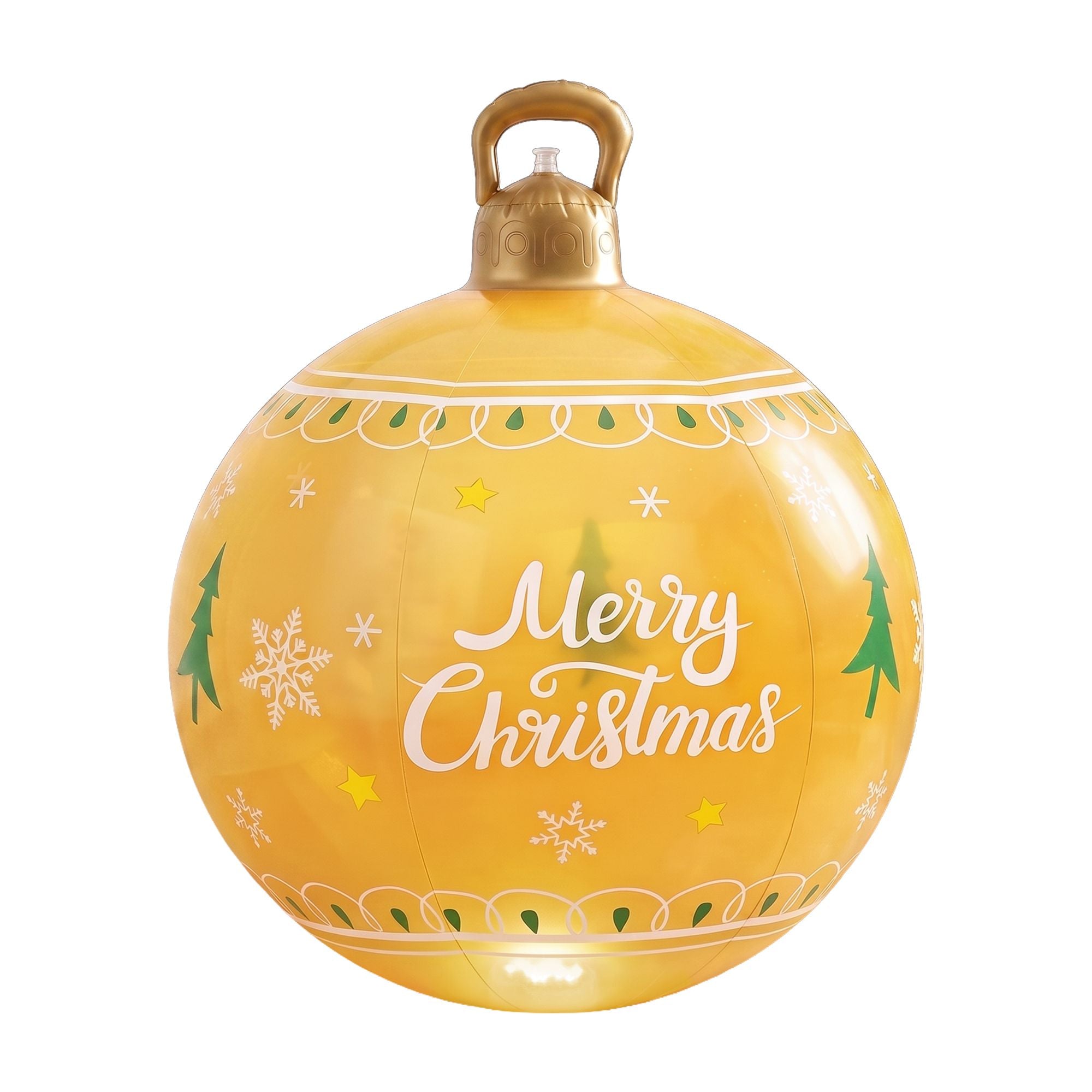 Jingle Jollys Christmas Inflatable Ball 60cm Led Illuminated Xmas Decoration Bedworld