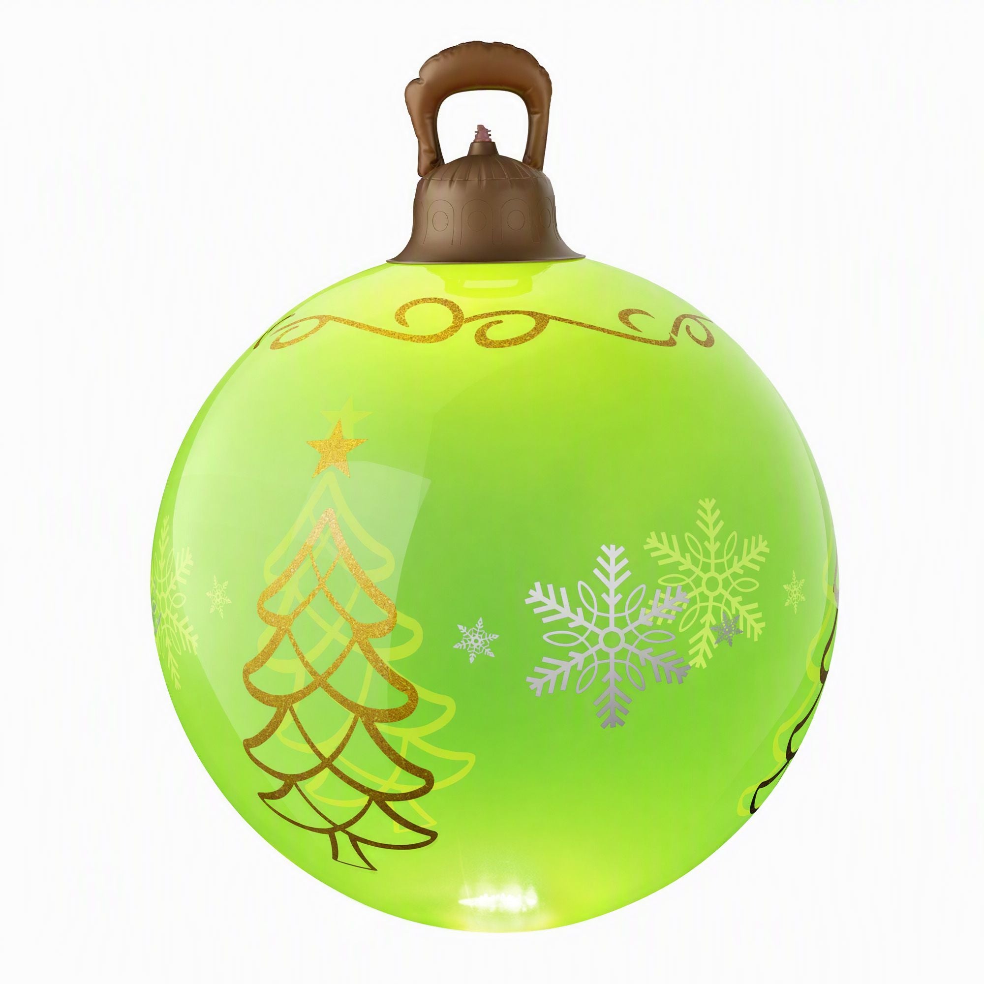 Jingle Jollys Christmas Inflatable Ball 60cm Led Illuminated Xmas Decoration Bedworld