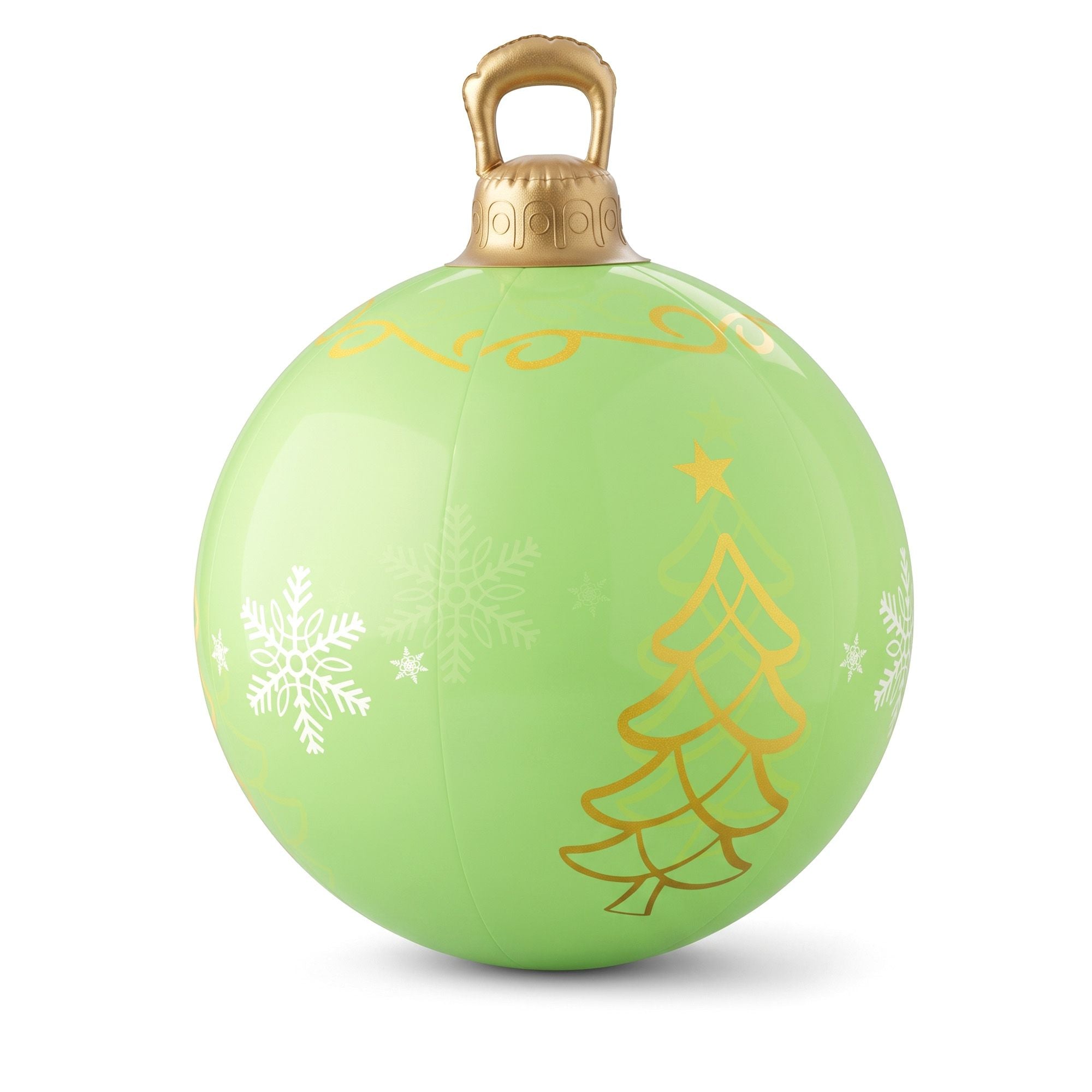 Jingle Jollys Christmas Inflatable Ball 60cm Led Illuminated Xmas Decoration Bedworld