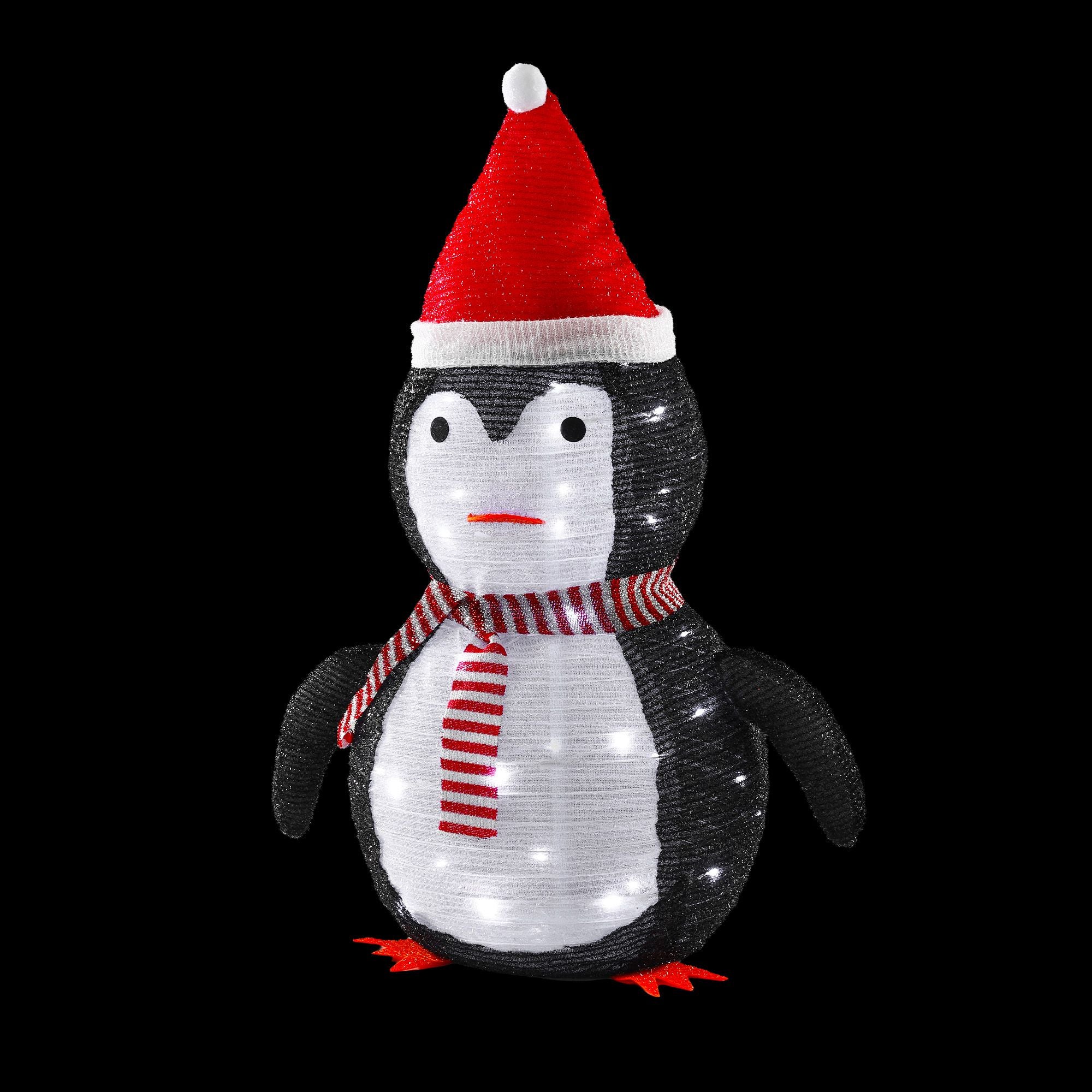 Jingle Jollys Christmas Penguin Light LED Christmas Decoration Pop Up Christmas Display 70cm Bedworld