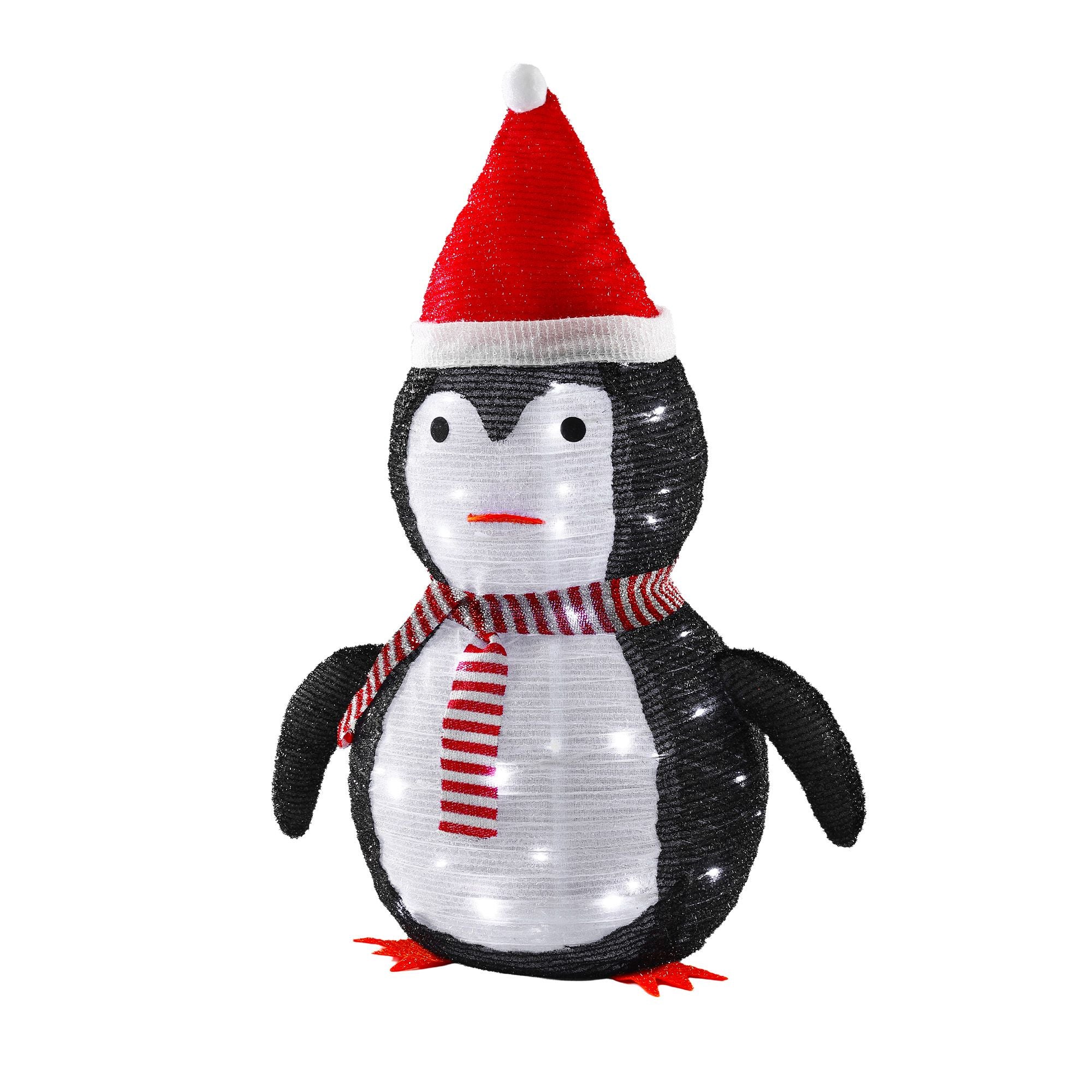Jingle Jollys Christmas Penguin Light LED Christmas Decoration Pop Up Christmas Display 70cm Bedworld