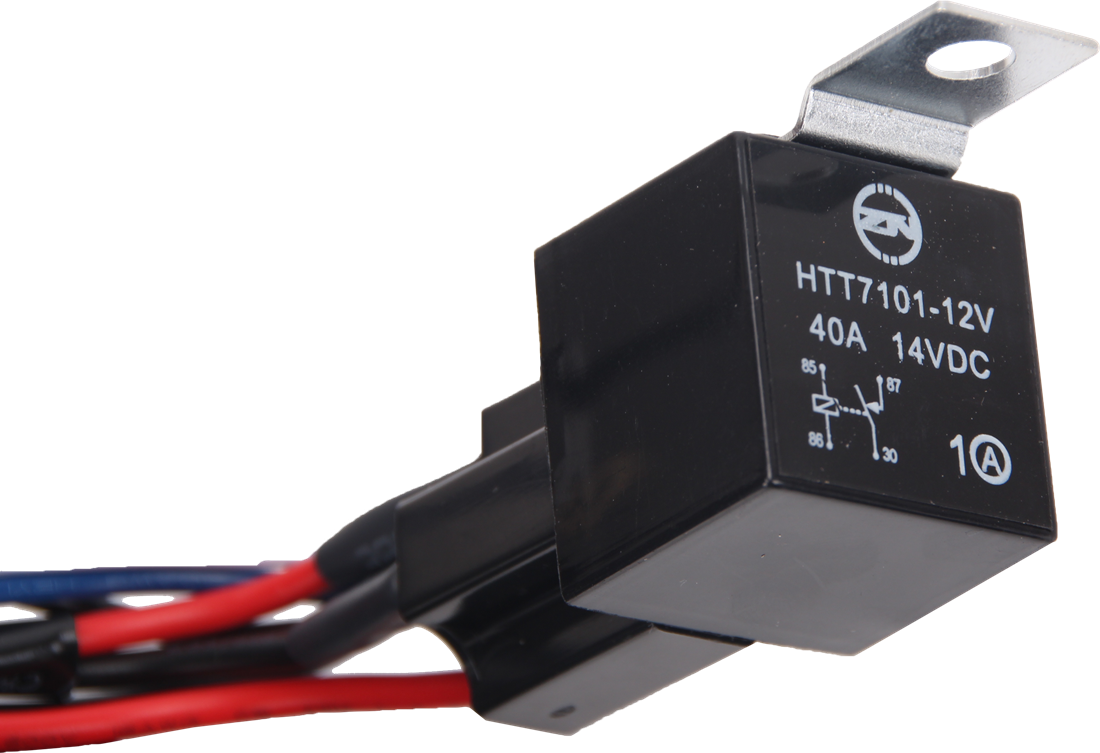 Universal 2-Way LED Wiring Harness - 40A Relay