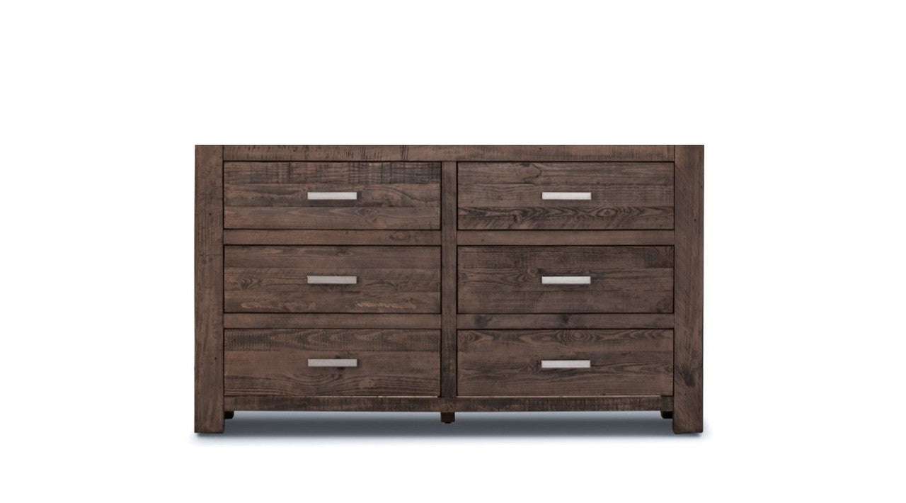 Sedona Timber Bed Frame with Bookshelf & Storage 4-Piece Bedroom Suite