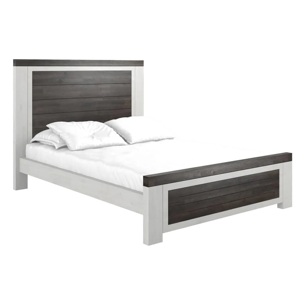 Freida Acacia Timber Wood Bed Frame