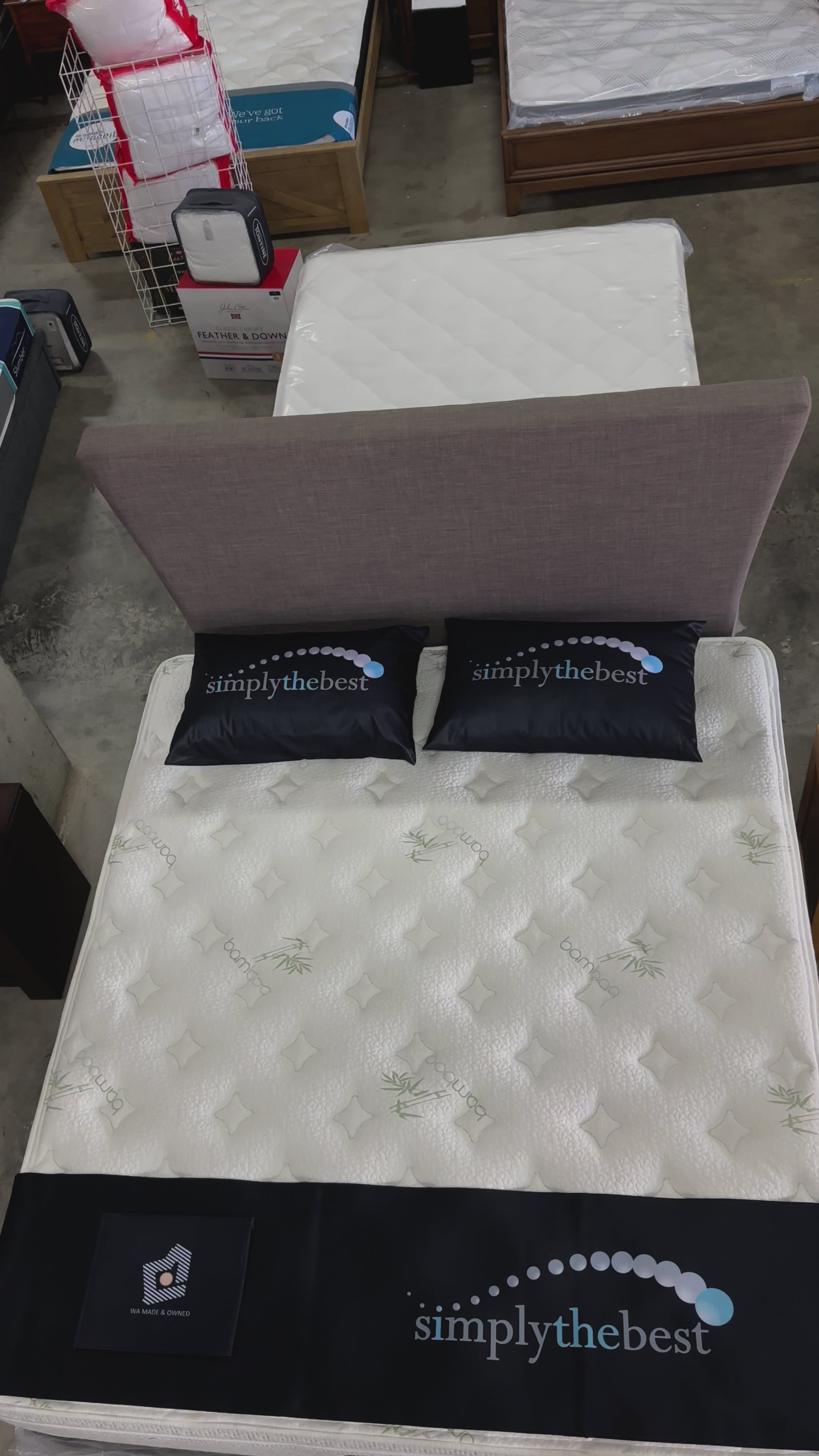 Grand Posture NATURAL MEDIUM MATTRESS By Simply the Best 