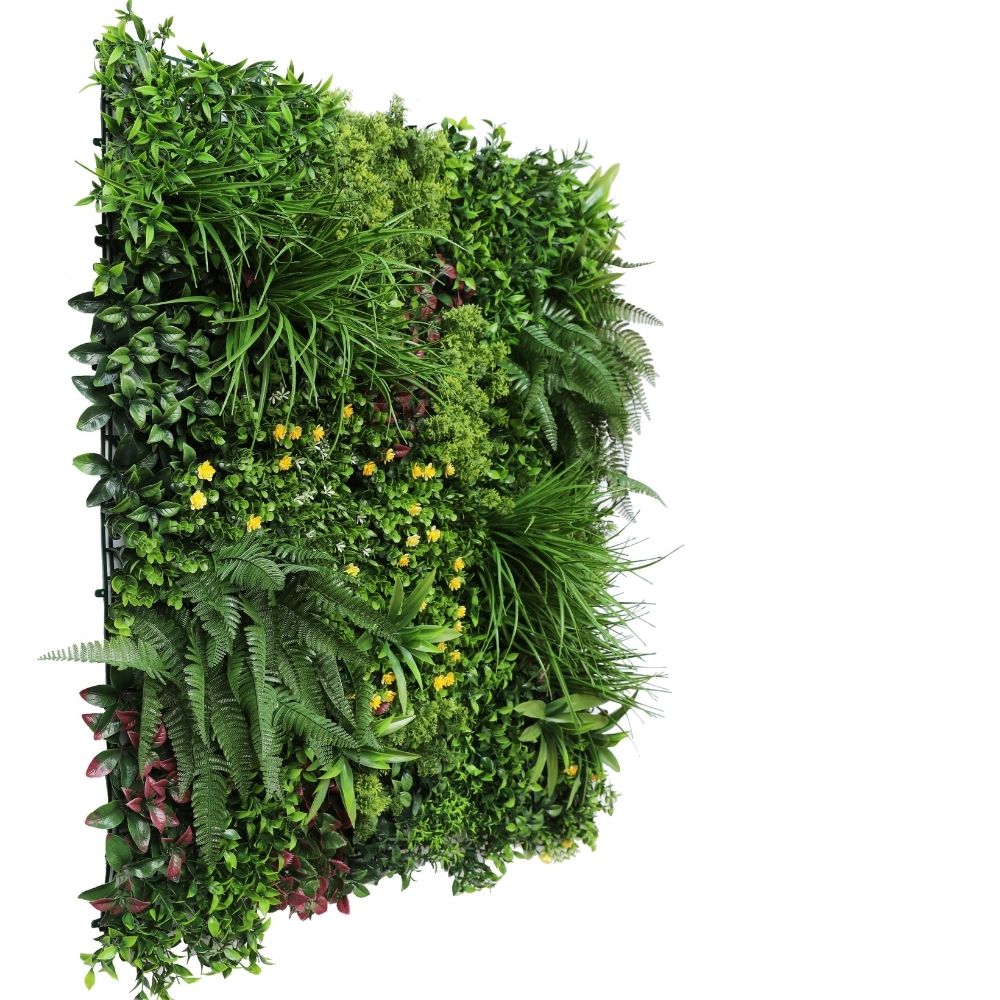 Country Fern Vertical Garden Green Wall UV Resistant 100cm