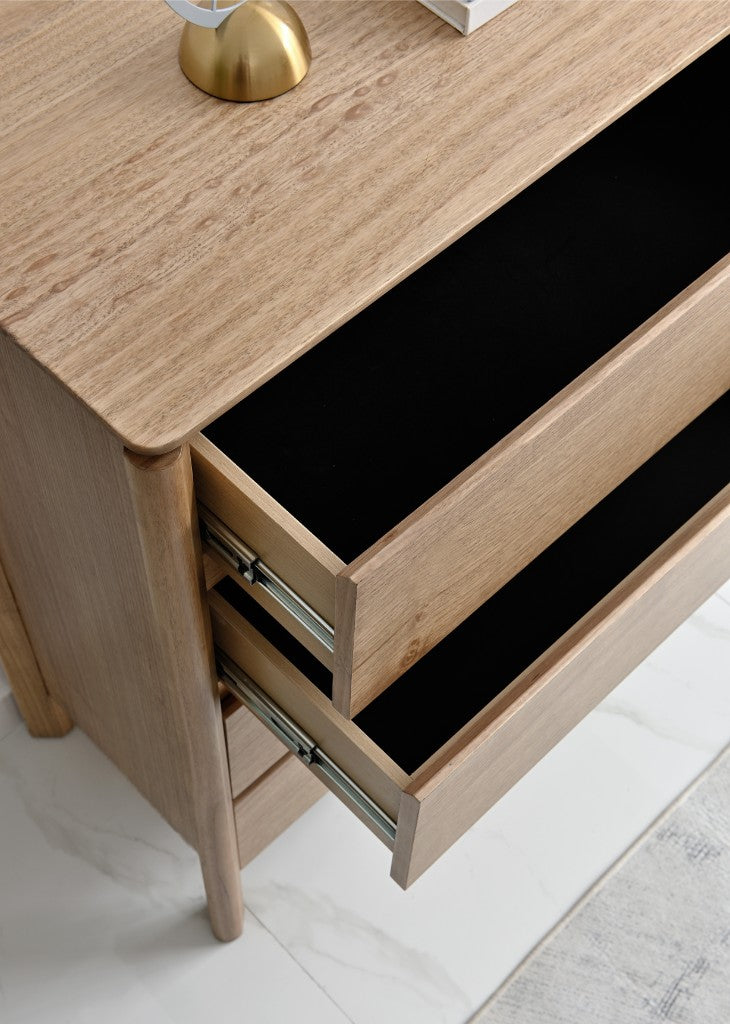 LUELLA Messmate Timber Bed Frame - Light Smoke