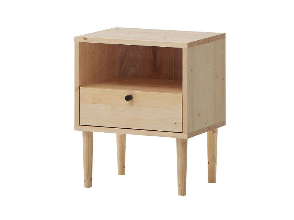 NEO Tallboy and Bedsides PINE WOOD