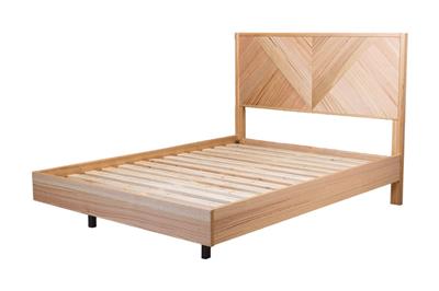 Perisher Natural Messmate Timber Bed Frame