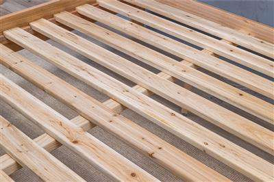 Wooden Slats from Perisher Natural Messmate Timber Bed Frame