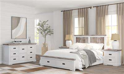 Folkestone Timber Drawer 4 Piece Bedroom Suite